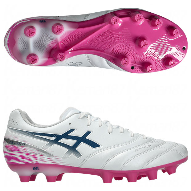 DSライト プロ ワイド　ホワイト×デジタルサクラ　【asics|アシックス】サッカースパイク1103a122-101