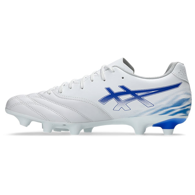 DSライト アドバンス　ホワイト×アシックスブルー　【asics|アシックス】サッカースパイク1103a125-100_2