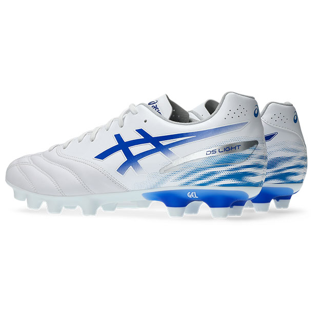 DSライト アドバンス　ホワイト×アシックスブルー　【asics|アシックス】サッカースパイク1103a125-100_6