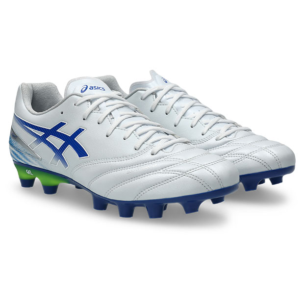 DSライト プロ　ホワイト×アシックスブルー　【asics|アシックス】サッカースパイク1103a126-100_1