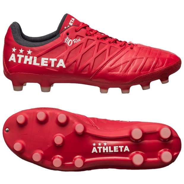 O Rei Futebol T006 レッド Athleta アスレタ サッカースパイク Redの通販はau Pay マーケット Kemari87 Kishispo サッカーフットサル専門店