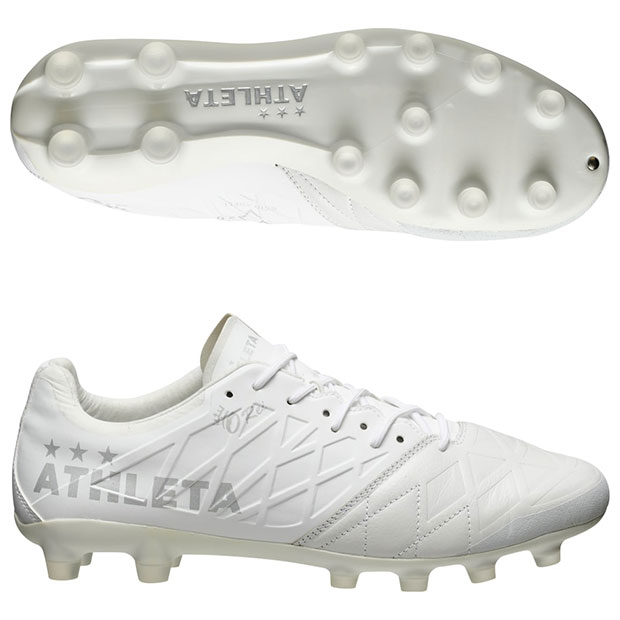 O-Rei|T6 ホワイト 【ATHLETA|アスレタ】サッカースパイク10016-wht