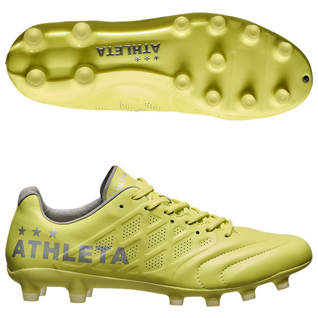 O-Rei Faz オーヘイ ファズ　フラッシュイエロー　【ATHLETA|アスレタ】サッカースパイク10024-fye