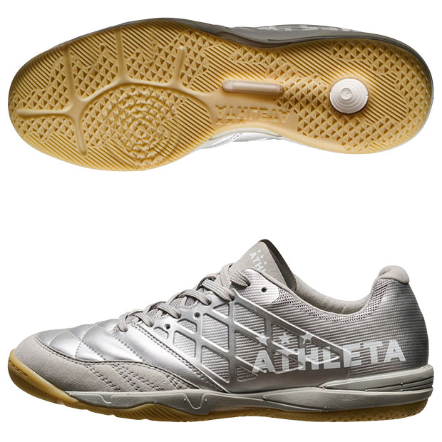 Teo ID テオ ID　シルバー　【ATHLETA|アスレタ】フットサルシューズ11021-sil