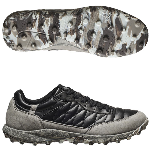 Cultura MT カルチュラ MT　ブラック×マーブル　【ATHLETA|アスレタ】サッカーフットサルトレーニングシューズ12012-blk