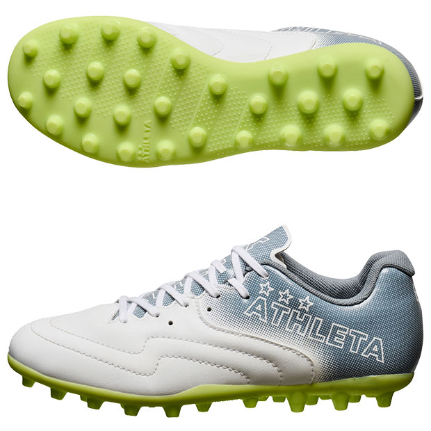 ジュニア Gene 2 MG ジェネ 2 MG　ホワイト　【ATHLETA|アスレタ】ジュニアサッカースパイク10023j-wht