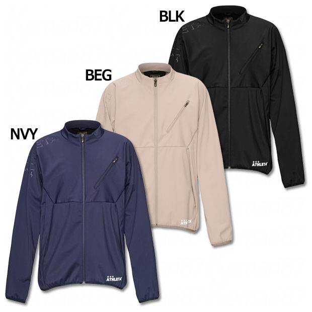 O-Rei ウォームテックソフトシェルシャツ　【ATHLETA|アスレタ】サッカーフットサルウェアーrei-1199