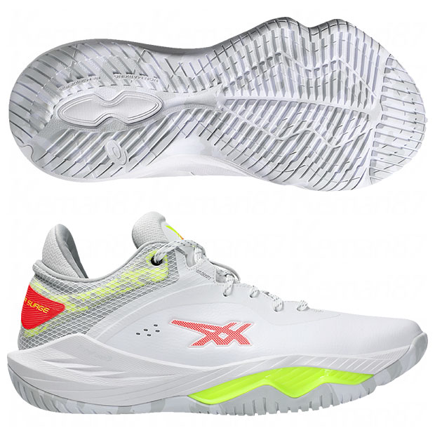 ノヴァサージ|LOW　ホワイト×サンライズレッド　【asics|アシックス】バスケットボールシューズ1061a043-103