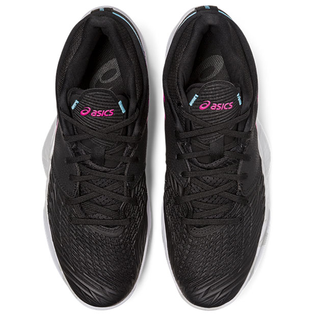 アンプレアルス|LOW ブラック×ピンクグロー 【asics|アシックス