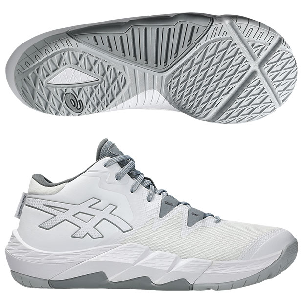 アンプレアルス 2 ワイド　ホワイト×メトロポリス　【asics|アシックス】バスケットボールシューズ1063a069-103