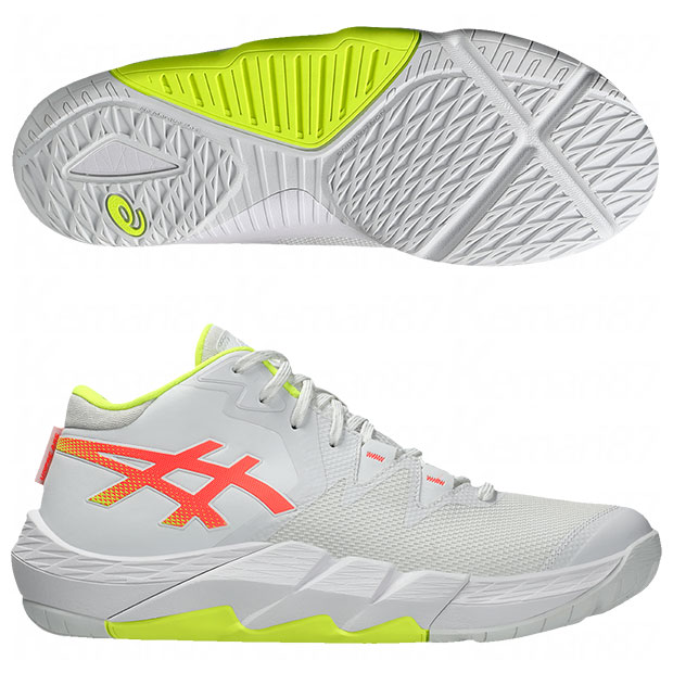 アンプレアルス|2　ホワイト×サンライズレッド　【asics|アシックス】バスケットボールシューズ1063a070-102