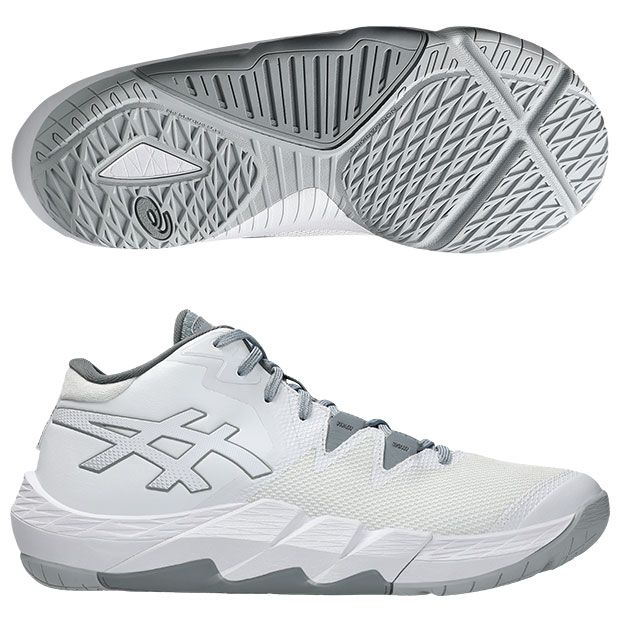 アンプレアルス 2　ホワイト×メトロポリス　【asics|アシックス】バスケットボールシューズ1063a070-103