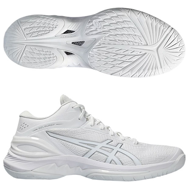 ゲルバースト 28　ホワイト×ピュアシルバー　【asics|アシックス】バスケットボールシューズ1063a081-100の通販は