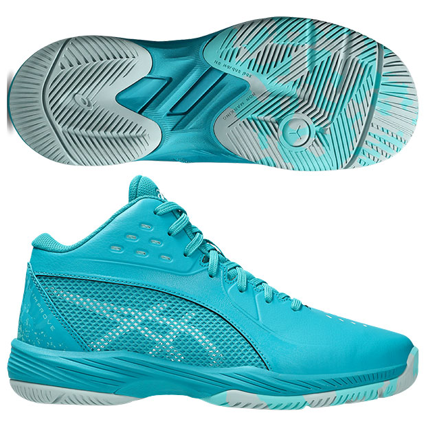 ジュニア ゲルインプルーブ 3　ラグーン×ホワイト　【asics|アシックス】ジュニアバスケットボールシューズ1064a018-300