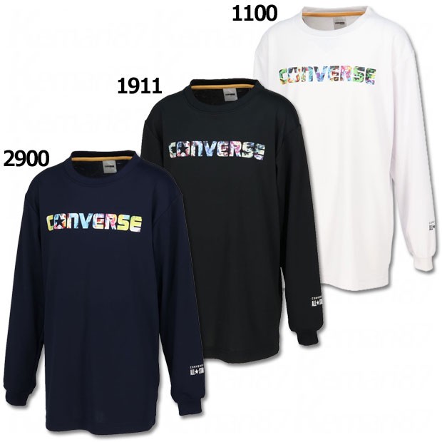 ジュニア プリント長袖シャツ 【CONVERSE|コンバース】バスケットボールジュニアウェアーcb432356lの通販はau PAY マーケット  KISHISPO kemari87 サッカー&フットサル専門店 au PAY マーケット－通販サイト