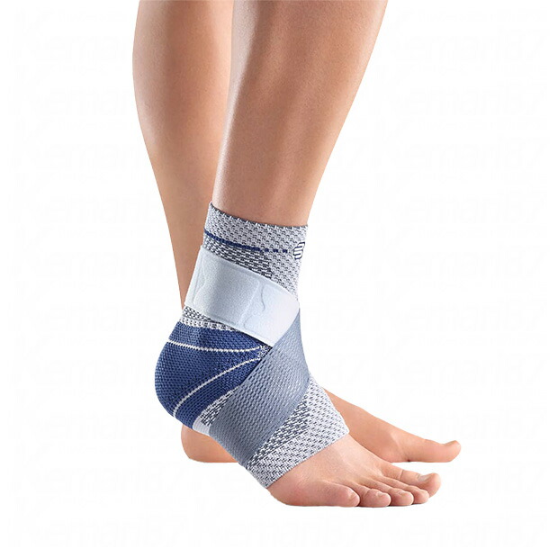 マレオTrain|S|足首用サポーター|右足用　チタン　【BAUERFEIND|バウアーファインド】サッカーフットサルボディケア用品mareotrains-24-r-t