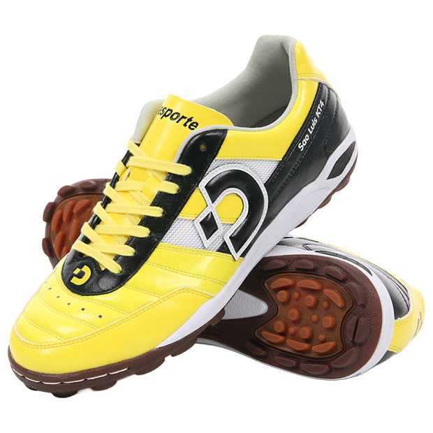 サンルイス KT 4　イエロー×ブラック　【Desporte|デスポルチ】サッカーフットサルトレーニングシューズds2245-yelblk