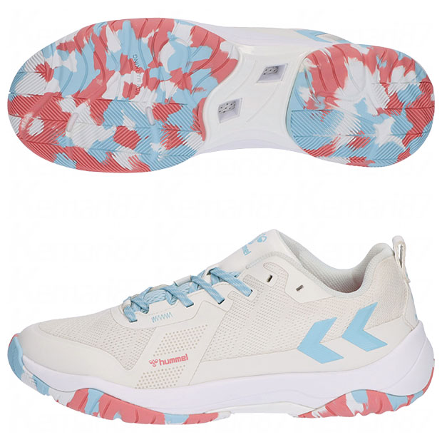 コメットパワー 3.0　ホワイト×ターコイズ　【hummel|ヒュンメル】ハンドボールシューズhas8043-1062 10,982円