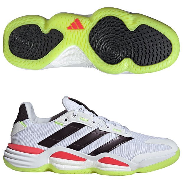 スタビル 16　フットウェアホワイト×オーロラメタリック　【adidas|アディダス】ハンドボールシューズjp7273