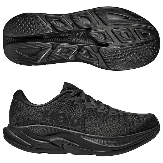 リンコン 4 RINCON 4　ブラック×ブラック　【HOKA|ホカ】ランニングシューズ1155130-bblc
