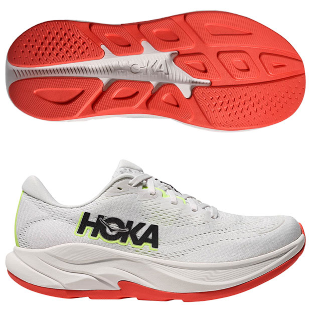 レディース リンコン 4 RINCON 4　フロスト×ネオンユズ　【HOKA|ホカ】ランニングシューズ1155131-fyz