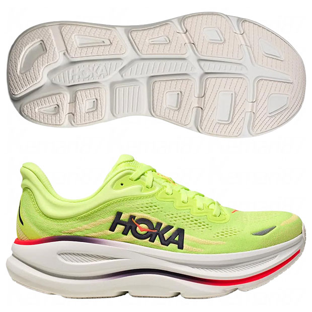 ボンダイ 9 BONDI 9　ネオンユズ×サンライト　【HOKA|ホカ】ランニングシューズ1162011-nyzs