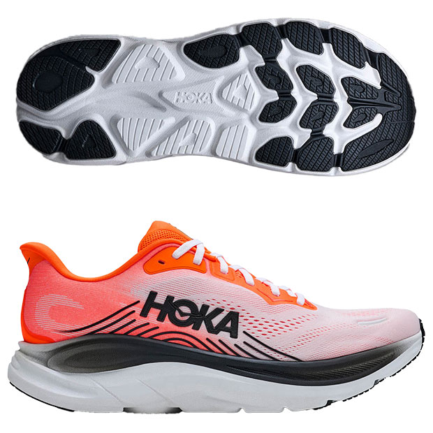 クリフトン 11 CLIFTON 11　ネオンタンジェリン×フロスト　【HOKA|ホカ】ランニングシューズ1176572-nntn