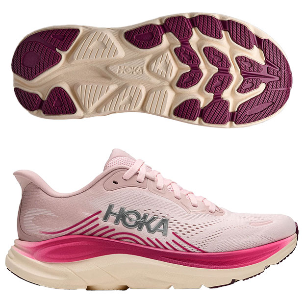 レディース クリフトン 11 CLIFTON 11　ピンクオパール×アラバスター　【HOKA|ホカ】ランニングシューズ1176573-pkpl