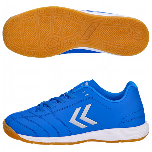 ジュニア アピカーレ 5 IN Jr.　サックス×シルバー　【hummel|ヒュンメル】ジュニアフットサルシューズhjs5123-7595の通販は 5,045円