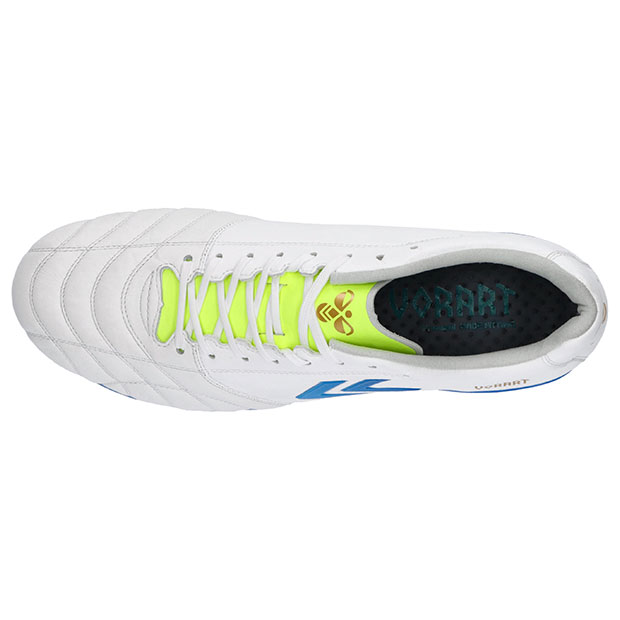 ヴォラート 3 PRO WIDE　ホワイト×ライトブルー　【hummel|ヒュンメル】サッカースパイクhas1244w-1067_3