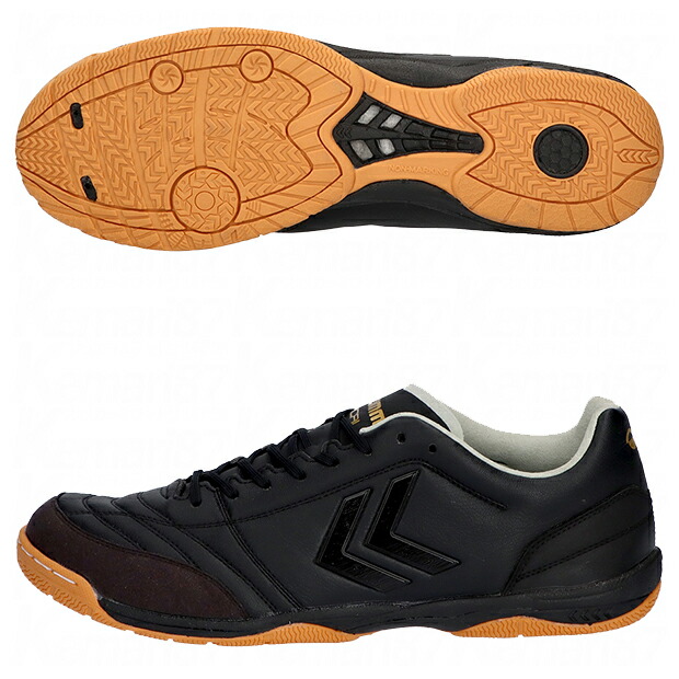 アピカーレ 5 SL WIDE PG　ブラック×ゴールド　【hummel|ヒュンメル】フットサルシューズhas5129-9038の通販は