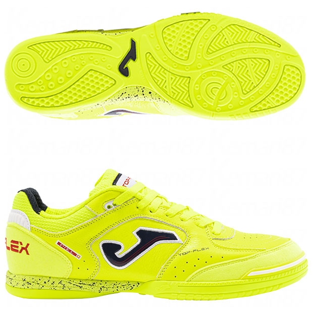 トップフレックス|IN　イエロー　【JOMA|ホマ】フットサルシューズtops2409in