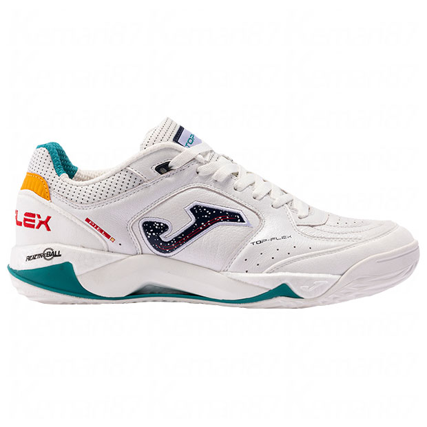 トップフレックス プラス IN　ホワイト　【JOMA|ホマ】フットサルシューズtous2502in