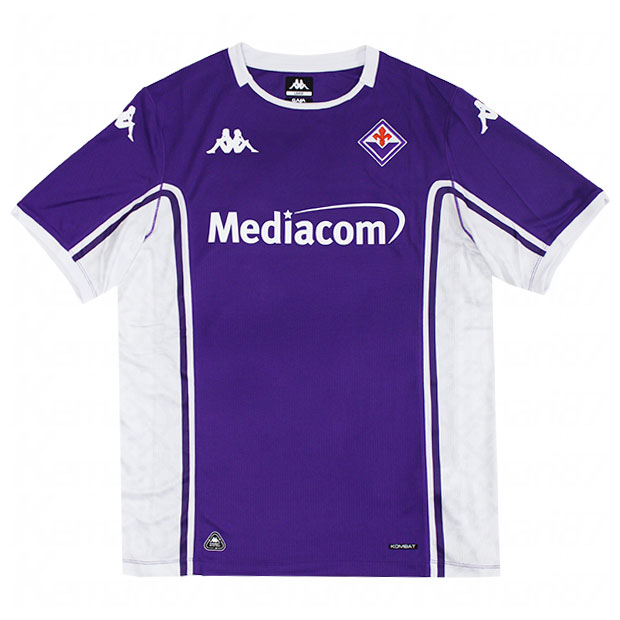 フィオレンティーナ 25-26 ホーム 半袖レプリカユニフォーム　【kappa|カッパ】クラブチームレプリカウェアー215-490