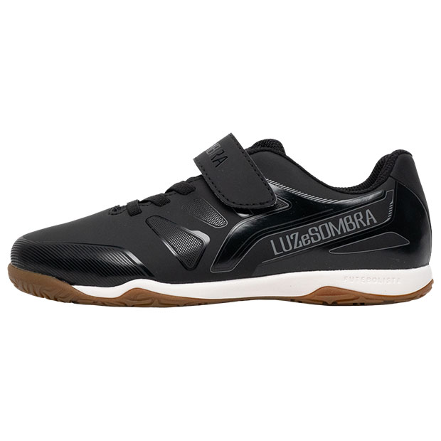 ジュニア エル・カミーニョ EL CAMINHO Jr VELCRO IN　ブラック　【LUZ e SOMBRA|ルースイソンブラ】ジュニアフットサルシューズl2261501-blk_2