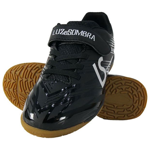 ジュニア FUTEBOLISTA 2 IN VELCRO　ブラック　【LUZ e SOMBRA|ルースイソンブラ】ジュニアフットサルシューズf2222501-blkの通販は 5,676円
