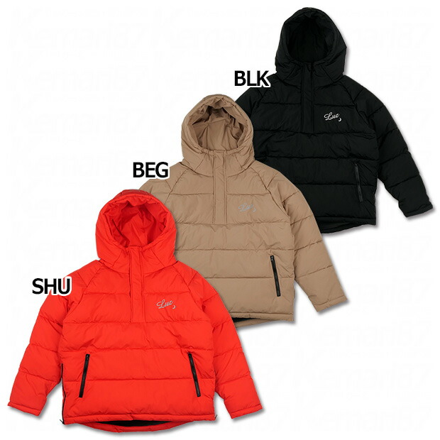 ストレッチタフタ|インナーコットン|ハーフZIPアノラック　【LUZ|e|SOMBRA|ルースイソンブラ】サッカーフットサル防寒ウェアーl1242265