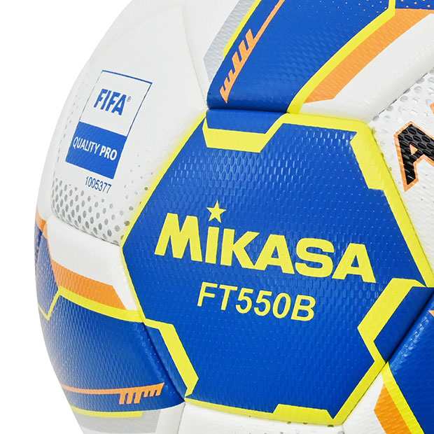 ALMUNDO　ブルー×イエロー　【MIKASA|ミカサ】サッカーボール5号球ft550b-bly-fqpの通販は