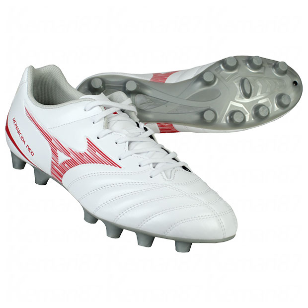 モナルシーダ NEO 3 SELECT　ホワイト×レッド　【MIZUNO|ミズノ】サッカースパイクp1ga242560の通販は 5,699円