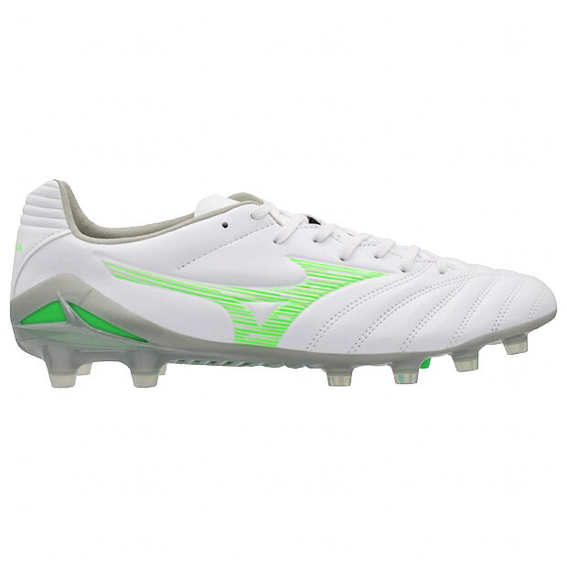 モナルシーダ|NEO|3|PRO　ホワイト×ネオングリーン　【MIZUNO|ミズノ】サッカースパイクp1ga252237_1