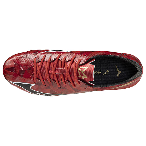 ミズノアルファ 2 PRO　ルビーレッド×ブラック　【MIZUNO|ミズノ】サッカースパイクp1ga256460_3