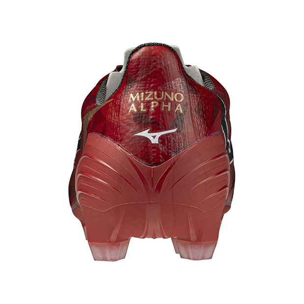 ミズノアルファ 2 PRO　ルビーレッド×ブラック　【MIZUNO|ミズノ】サッカースパイクp1ga256460_5