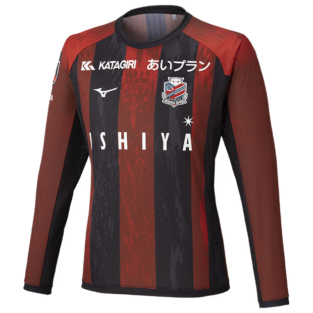 コンサドーレ札幌 2025 ホーム 長袖オーセンティックユニフォーム　【MIZUNO|ミズノ】クラブチームレプリカウェアーp2jacy1011