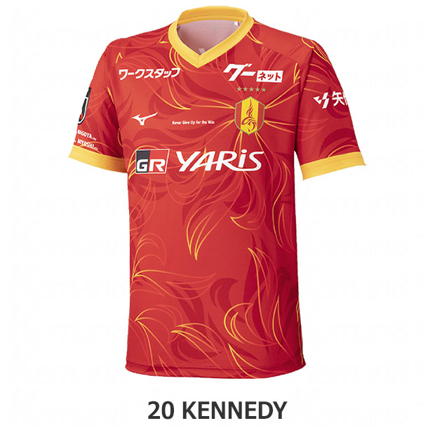 名古屋グランパス 2025レプリカユニフォーム 三國ケネディエブス 名古屋グランパス 2025 ホーム 半袖レプリカユニフォーム 18