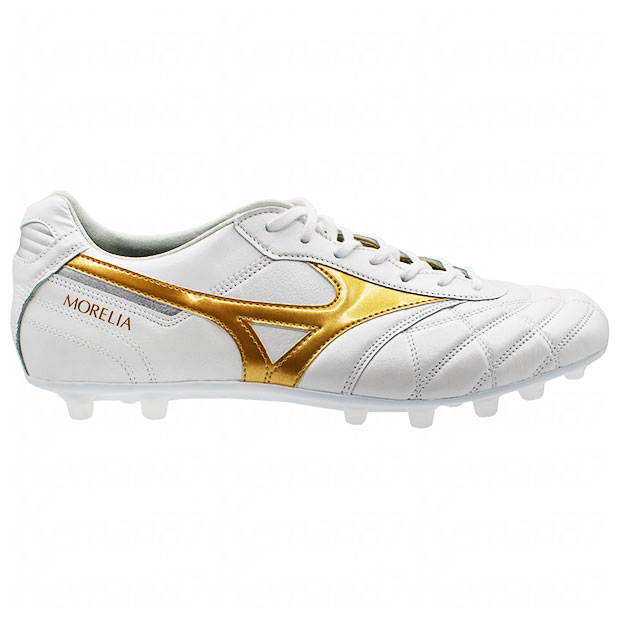 モレリア 2 JAPAN AG　スーパーホワイトパール×ゴールド　【MIZUNO|ミズノ】サッカースパイクp1ga260350_1