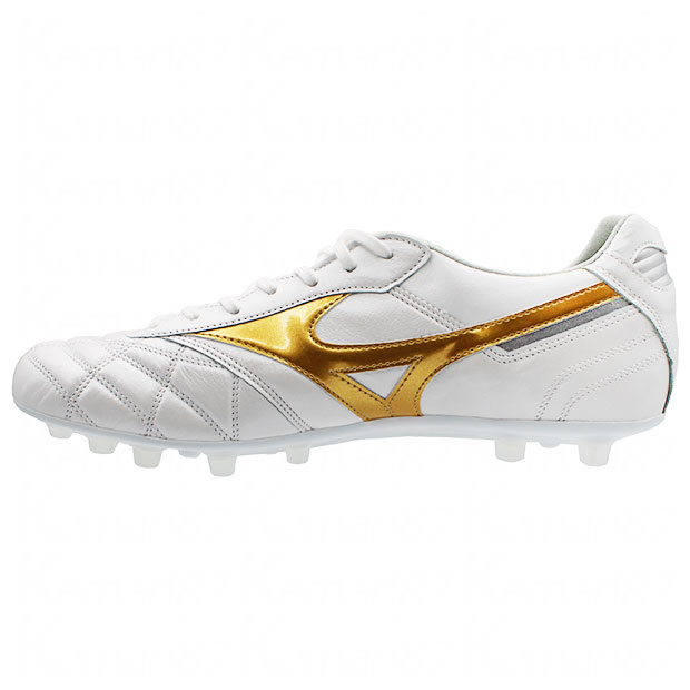 モレリア 2 JAPAN AG　スーパーホワイトパール×ゴールド　【MIZUNO|ミズノ】サッカースパイクp1ga260350_2