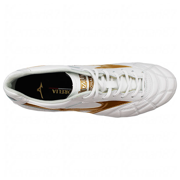 モレリア 2 JAPAN AG　スーパーホワイトパール×ゴールド　【MIZUNO|ミズノ】サッカースパイクp1ga260350_3