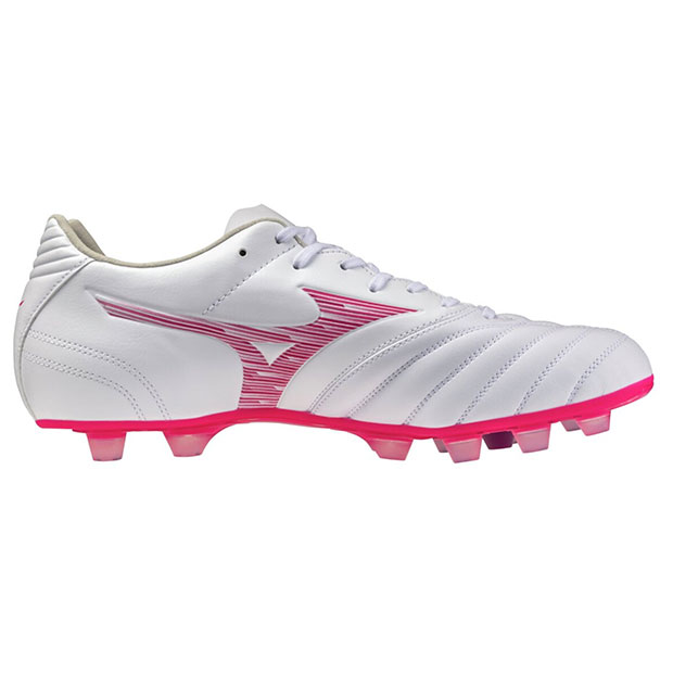 モナルシーダ NEO 3 WIDE PRO　ホワイト×ピンク　【MIZUNO|ミズノ】サッカースパイクp1ga262364_2