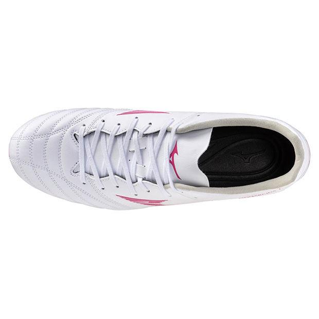 モナルシーダ NEO 3 WIDE PRO　ホワイト×ピンク　【MIZUNO|ミズノ】サッカースパイクp1ga262364_3