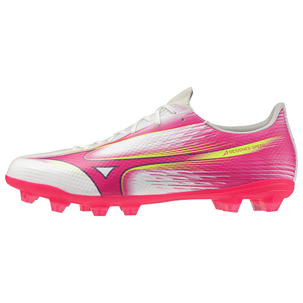 ミズノアルファ 3 SELECT ホワイト×ピンク 【MIZUNO|ミズノ】サッカー 